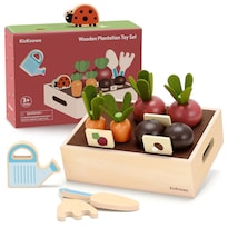 Set De Juego De Jardinería Montessori De Madera Kizknows 16 Piezas - Venta Internacional.