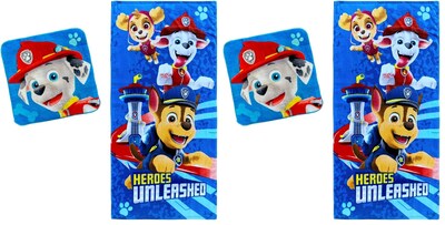 Foto 1 | Foto 1 | Juego De Toallas De Felpa De Algodón Franco Paw Patrol Para Niños 127 X 64 Cm - Venta Internacional.