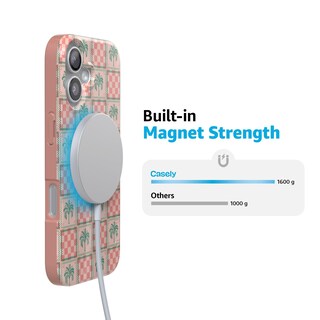 Foto 4 | Foto 4 | Funda Casely Para Iphone 17 Diseño De Palmeras Ultrafina Magsafe - Venta Internacional.