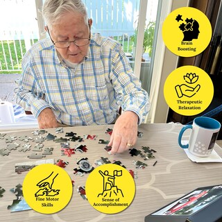 Foto 6 | Foto 6 | Puzles Con Forma De Ancla Divertidos En La Playa 12 Piezas - Venta Internacional.