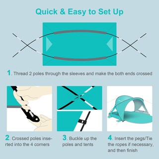 Foto 5 | Foto 5 | Refugio Gorich Beach Para 4 A 5 Personas Con Protección Uv Upf50+ - Venta Internacional.