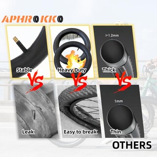 Foto 4 | Foto 4 | Tubo Interior De Bicicleta Aphrokko 20x4 Fat Tire Paquete De 2 Unidades Schrader - Venta Internacional.