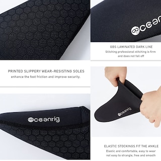 Foto 3 | Foto 3 | Calcetines De Buceo Nitescuba De Neopreno De 2 5 Mm Para Bucear Color Negro S - Venta Internacional.