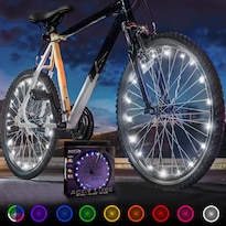 Lámpara De Bicicleta Activ Life Wheel Led Blanca Con 2 Neumáticos - Venta Internacional.
