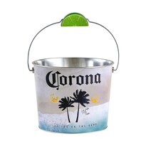 Cubeta The Tin Box Company Corona Con Mango De Alambre Y Lima - Venta Internacional.