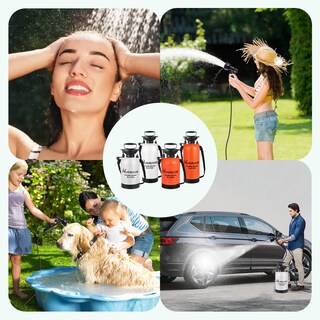 Foto 7 | Foto 7 | Ducha Portátil Hurmovae 5 Litros 10 Modos De Rociado Funda De Nailon - Venta Internacional.