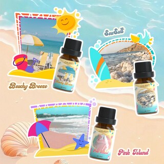 Foto 3 | Foto 3 | Set De Aceites Esenciales Salubrito Beach Con Aroma De Verano 6 X 10 Ml - Venta Internacional.