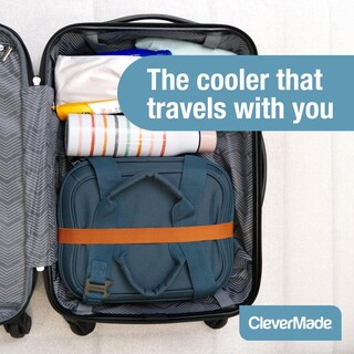 Foto 7 | Foto 7 | Bolsa Térmica Clevermade Pacifica 13l A Prueba De Fugas Plegable - Venta Internacional.