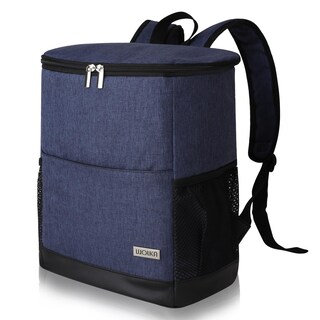 Foto 1 | Foto 1 | Mochila Térmica Hawgon A Prueba De Fugas 30 Latas Impermeable Azul Marino - Venta Internacional.