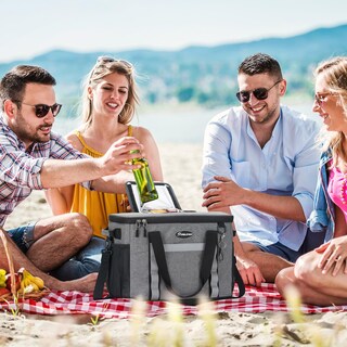 Foto 7 | Foto 7 | Bolsa Blanda Cooler Maelstrom Para 35 Latas A Prueba De Fugas Color Gris - Venta Internacional.