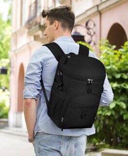 Foto 6 | Foto 6 | Mochila Térmica Neckory 22l Impermeable A Prueba De Fugas Negra - Venta Internacional.