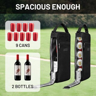 Foto 3 | Foto 3 | Nevera Ice Chest Mier Golf 19 X 8 X 41 Cm Color Negro 9 Latas - Venta Internacional.