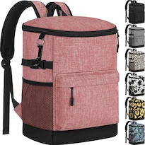 Mochila Térmica Tenot 33 Latas Aislante A Prueba De Fugas Rosa - Venta Internacional.
