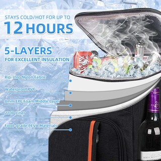 Foto 3 | Foto 3 | Mochila Cooler Bagtopia De 16 X 29 X 19 Cm Con Capacidad Para 25 Latas - Venta Internacional.