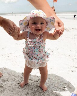 Foto 7 | Foto 7 | Gorro Para El Sol Furtalk Para Bebés Y Niñas Pequeñas Upf 50+ Ala Ancha - Venta Internacional.