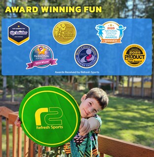 Foto 7 | Foto 7 | Juguete Soft Flying Disc Refresh Sports Safe Catch Para Exteriores - Venta Internacional.