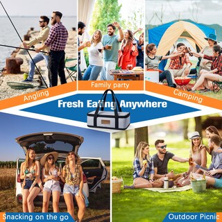 Foto 6 | Foto 6 | Caja Portátil Tendware Para Refrigerios Con Bolsa Aislante Y Bolsa De Hielo - Venta Internacional.