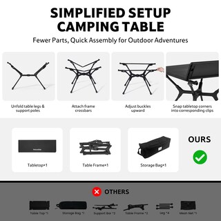 Foto 2 | Foto 2 | Mesa De Camping Naturehike Yl01 Ligera Y Plegable De 1 8 Kg - Venta Internacional.
