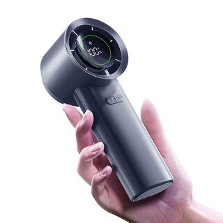 Foto 1 | Foto 1 | Ventilador Muxnw Mini Turbo Jet Portátil Recargable Usb Gris - Venta Internacional.