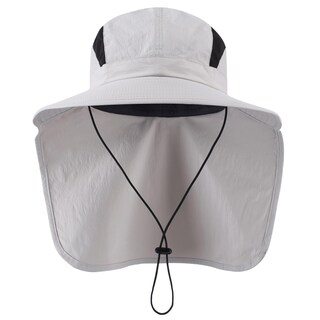 Foto 2 | Foto 2 | Sombrero Home Prefer Upf 50+ Con Solapa De Ala Ancha Color Gris Claro - Venta Internacional.