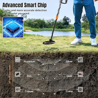 Foto 4 | Foto 4 | Detector De Metales Soomeet Professional Bobina Impermeable De 10 Pulgadas - Venta Internacional.