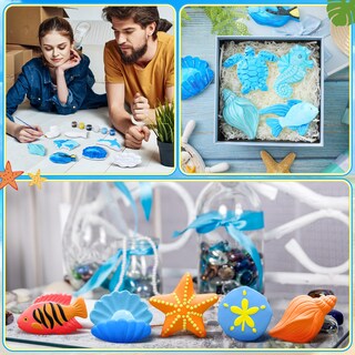 Foto 3 | Foto 3 | Art Craft Kit Winnerwhy Juego De 24 Pinturas Cerámicas Ocean - Venta Internacional.