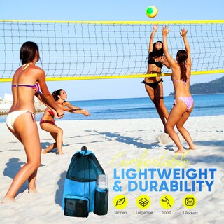 Foto 5 | Foto 5 | Bolsa De Natación De Malla Hohom 58 X 48 Cm Impermeable Grande 40 L - Venta Internacional.