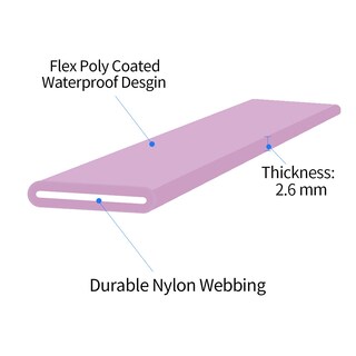 Foto 2 | Foto 2 | Correa Larga De Entrenamiento Impermeable Nimble De 1 5 M Color Rosa - Venta Internacional.