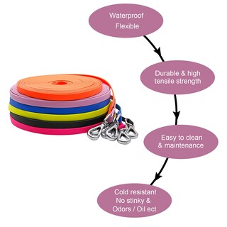 Foto 6 | Foto 6 | Correa De Entrenamiento Leash Nimble Impermeable Y Duradera 15 M De Largo - Venta Internacional.