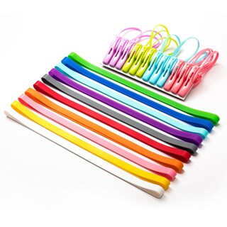 Foto 1 | Foto 1 | Set De Accesorios De Playa Con 12 Clips A Prueba De Viento Y 10 Toalleros - Venta Internacional.