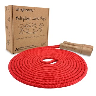 Foto 1 | Foto 1 | Jump Rope Brightedly Multijugador Ajustable 4 9 M Rojo - Venta Internacional.
