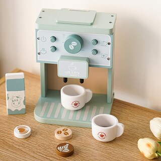 Foto 2 | Foto 2 | Set De Juego Montessori De Juguete Para Cafetera De Madera Mikneke - Venta Internacional.