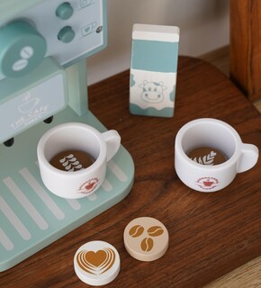 Foto 4 | Foto 4 | Set De Juego Montessori De Juguete Para Cafetera De Madera Mikneke - Venta Internacional.