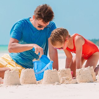 Foto 5 | Foto 5 | Paquete De 6 Cubos De Arena Chivao Castle De 18 Cm Y Palas De 19 5 Cm - Venta Internacional.