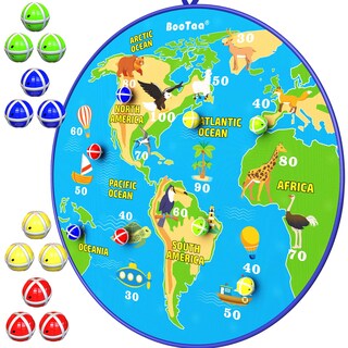 Foto 1 | Foto 1 | Tablero De Dardos Bootaa 29 Grande Para Niños Con 12 Bolas Adhesivas - Venta Internacional.