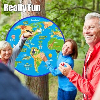 Foto 5 | Foto 5 | Tablero De Dardos Bootaa 29 Grande Para Niños Con 12 Bolas Adhesivas - Venta Internacional.