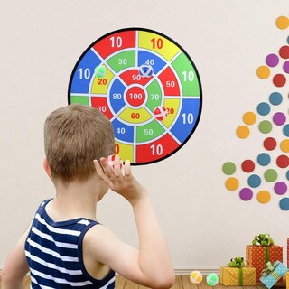 Foto 6 | Foto 6 | Juego De Mesa De Dardos Para Niños Plzoslly 74 Cm 24 Bolas Adhesivas Para Interiores - Venta Internacional.