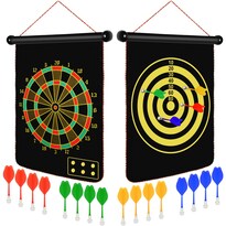 Tarjeta De Dardos Vnmkp Magnética De Doble Cara 38 Cm Juguete De Regalo - Venta Internacional.
