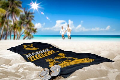 Foto 3 | Foto 3 | Toalla Northwest Pittsburgh Steelers 76 X 152 Cm 40 Yardas - Venta Internacional.