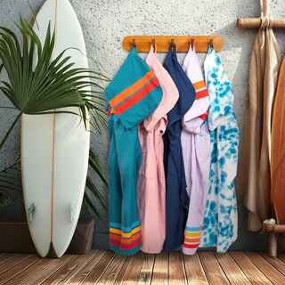 Foto 7 | Foto 7 | Poncho De Surf Sun Cube Bata De Secado Rápido Con Capucha Azul Marino - Venta Internacional.