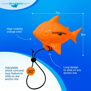 Foto 4 | Foto 4 | Marcador De Bolas Floating Anchor Boya Sandshark 30 Pulgadas Color Naranja - Venta Internacional.