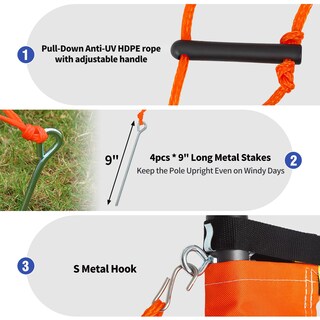 Foto 5 | Foto 5 | Juego De Redes De Voleibol Olybeaka De 9 7 M Ajustables Y Resistentes - Venta Internacional.