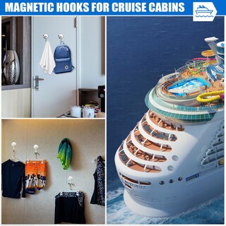 Foto 7 | Foto 7 | Ganchos Magnéticos Lovimag Paquete De 6 50 Kg Color Plateado Pesado - Venta Internacional.