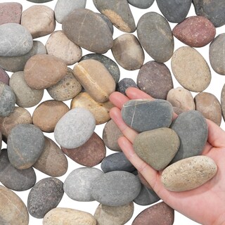 Foto 1 | Foto 1 | Guijarros Naturales Fahaxiki De River Rocks 9 Kg 5 A 7 5 Cm - Venta Internacional.