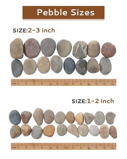 Foto 4 | Foto 4 | Guijarros Naturales Fahaxiki De River Rocks 9 Kg 5 A 7 5 Cm - Venta Internacional.