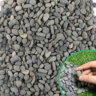 Foto 1 | Foto 1 | Piedras Lisas River Rocks Cjgq De 20 5 Kg Color Gris 2 5 Cm - Venta Internacional.