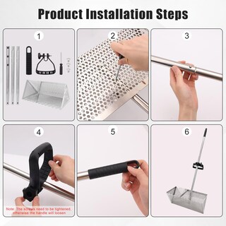 Foto 5 | Foto 5 | Herramienta De Playa Duradera De Acero Inoxidable Rake Peutier Sand Flea - Venta Internacional.