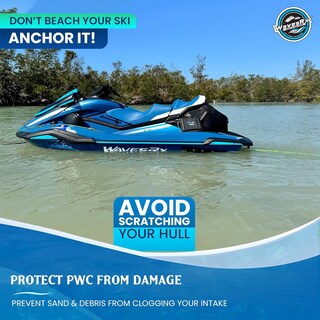 Foto 5 | Foto 5 | Cuerda Elástica Wavesrx Anchormate Plana De 2 1 A 4 3 M Con Mosquetón - Venta Internacional.