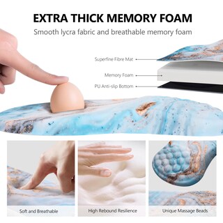 Foto 3 | Foto 3 | Alfombrilla De Ratón Laokiiy 2 En 1 Ergonómica 31 X 20 X 3 Cm - Venta Internacional.