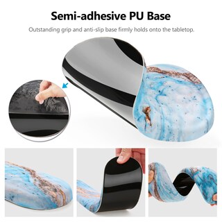 Foto 4 | Foto 4 | Alfombrilla De Ratón Laokiiy 2 En 1 Ergonómica 31 X 20 X 3 Cm - Venta Internacional.